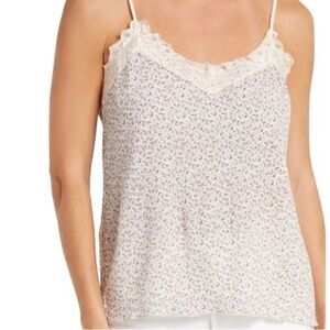 everleigh Multicolor Floral Spaghetti Camisole Tops Women's Size L